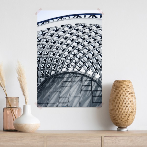 Poster geometrischer bogen moderner architektur – Wallnifity® Poster geometrischer bogen moderner architektur – Wallnifity®