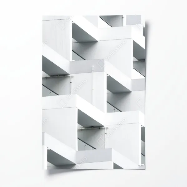 Poster nahaufnahme sonnenblumen- und dahlienstrauß – Wallnifity®