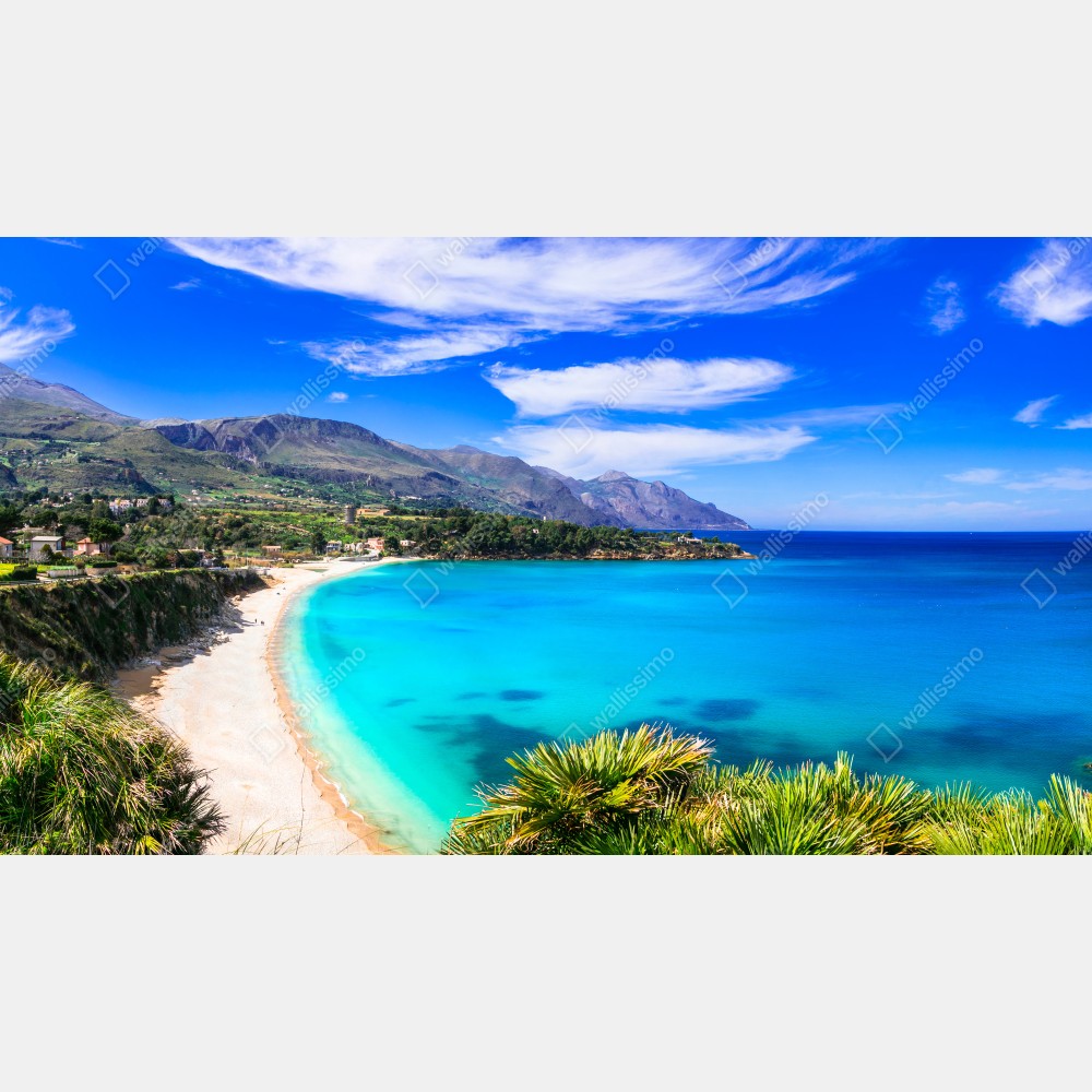 Poster türkisstrand küstenlandschaft – Wallnifity®