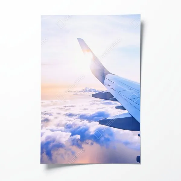 Poster geometrisches labyrinthmuster in beige und schwarz – Wallnifity®