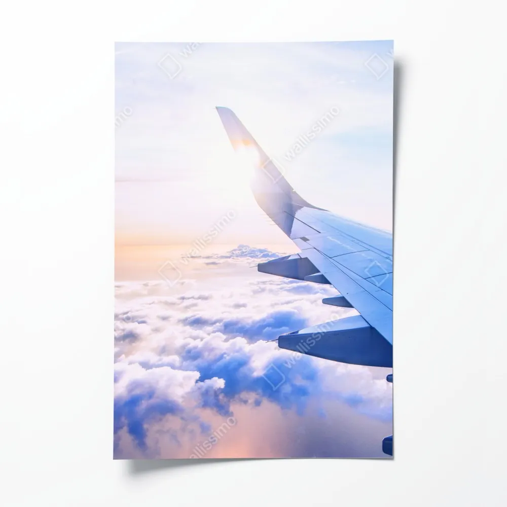 Poster über den wolken luftaufnahme – Wallnifity® Poster über den wolken luftaufnahme – Wallnifity®