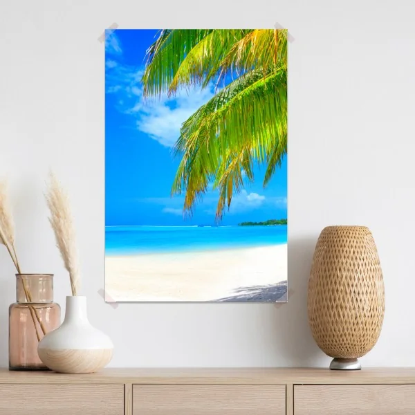 Poster tropischer türkisstrand – Wallnifity® Poster tropischer türkisstrand – Wallnifity®