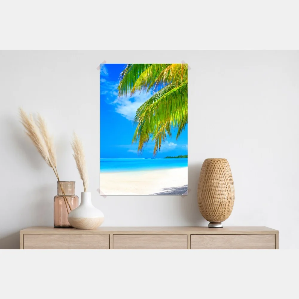Poster tropischer türkisstrand – Wallnifity® Poster tropischer türkisstrand – Wallnifity®