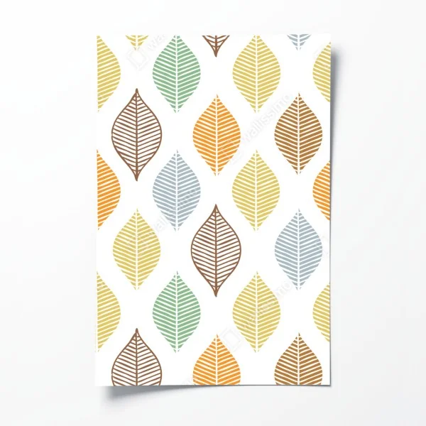 Poster Las Vegas skyline bei nacht – Wallnifity®