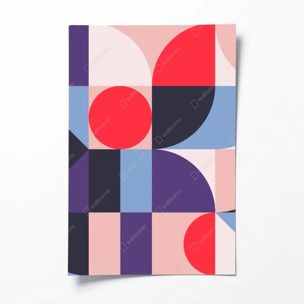 Poster nebliger morgen in den Karpaten – Wallnifity®