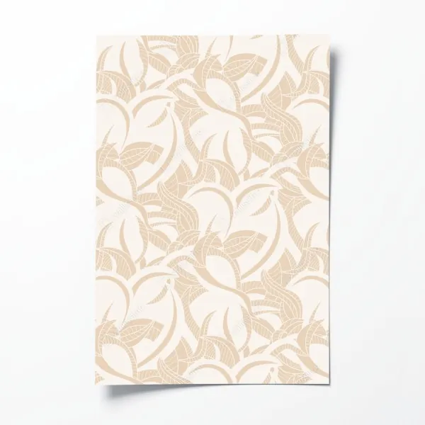 Poster boho aquarell-panda mit federn – Wallnifity®