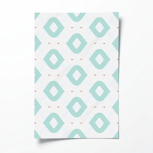 Poster einsamer baum im see in schwarzweiß – Wallnifity®