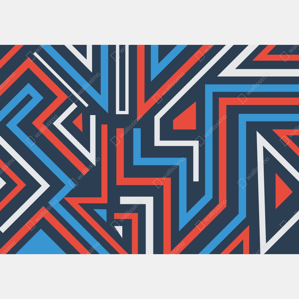 Poster fette geometrische linien – Wallnifity® Poster fette geometrische linien – Wallnifity®