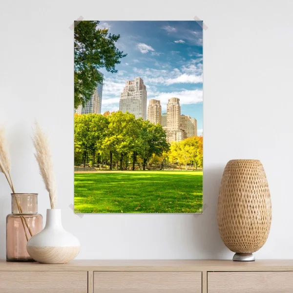 Poster Central Park herbst panorama – Wallnifity® Poster Central Park herbst panorama – Wallnifity®