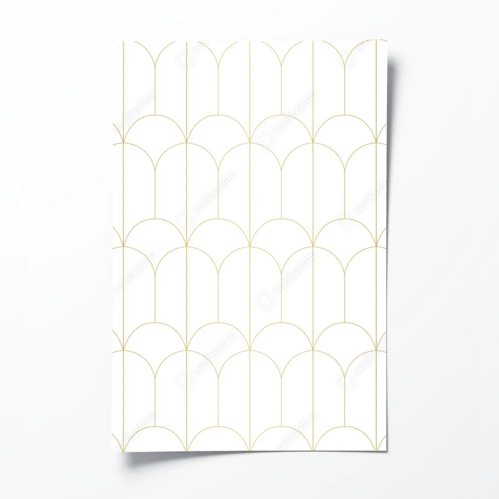 Poster goldenes art deco bogenmuster – Wallnifity® Poster goldenes art deco bogenmuster – Wallnifity®