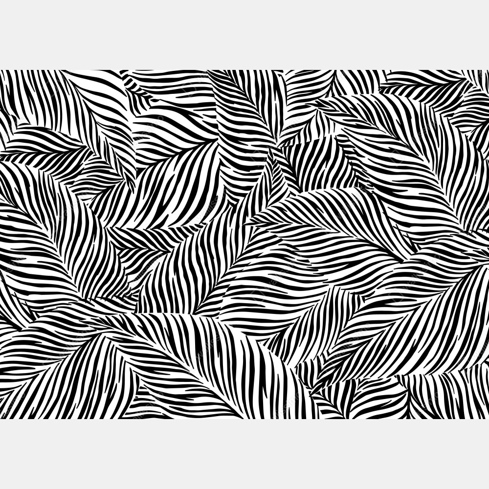 Poster monochromes tropisches blattmuster – Wallnifity® Poster monochromes tropisches blattmuster – Wallnifity®