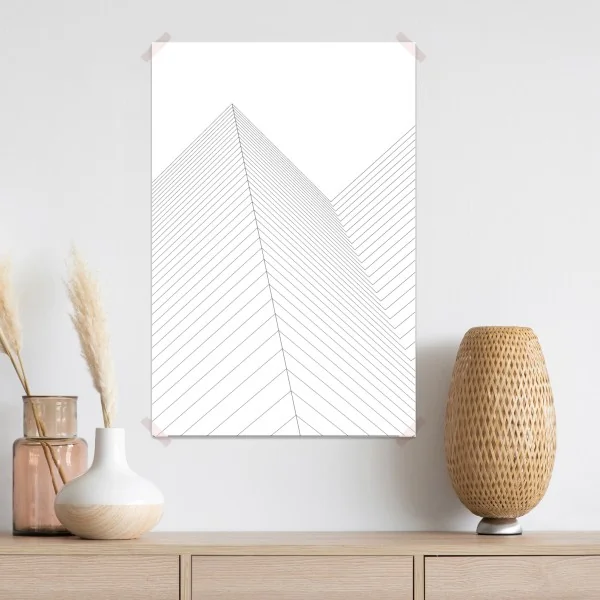 Poster geometrische architekturlinien – Wallnifity® Poster geometrische architekturlinien – Wallnifity®