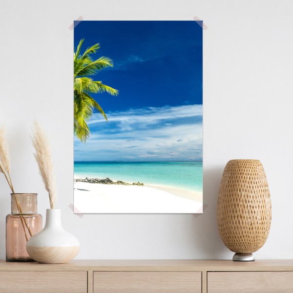 Poster tropischer türkisstrand – Wallnifity® Poster tropischer türkisstrand – Wallnifity®