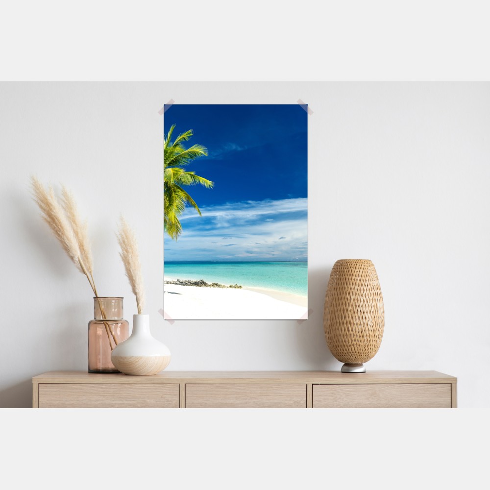Poster tropischer türkisstrand – Wallnifity® Poster tropischer türkisstrand – Wallnifity®
