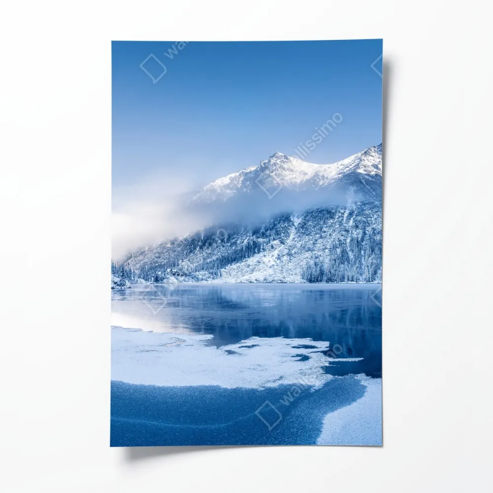 Poster ruhiges winterpanorama der Alpen – Wallnifity® Poster ruhiges winterpanorama der Alpen – Wallnifity®