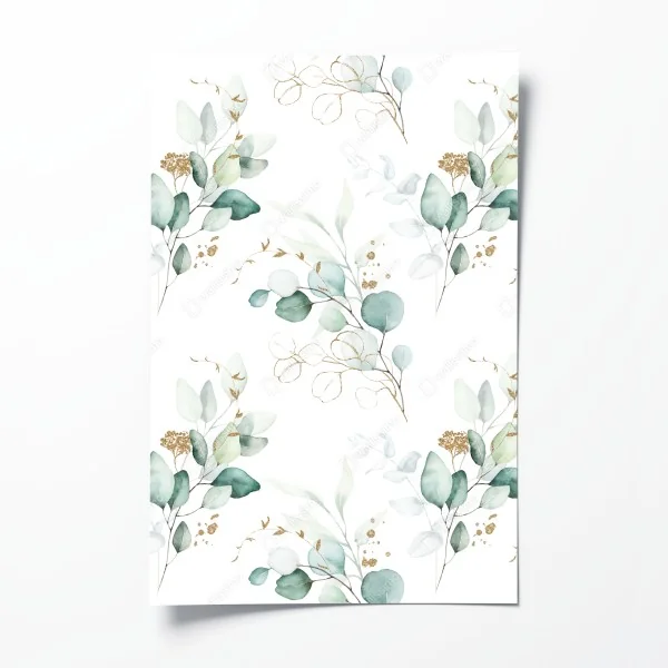 Poster nahaufnahme eines opuntienkaktus – Wallnifity®