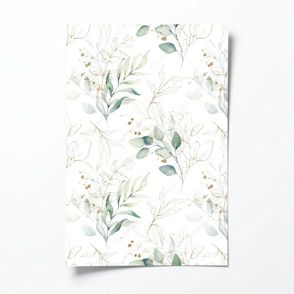 Poster goldene stadtansicht bei dämmerung – Wallnifity®