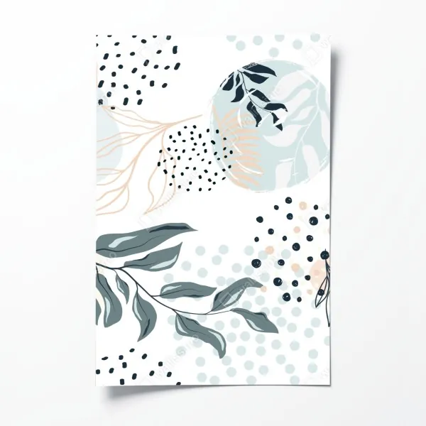 Poster tropischer palmstrand – Wallnifity®