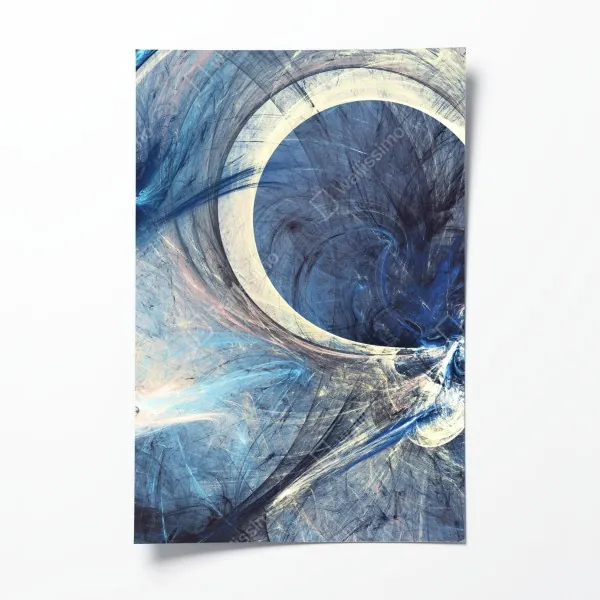 Poster surfer im goldenen sonnenuntergang – Wallnifity®