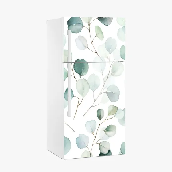 Kühlschrankaufkleber monochromes geometrisches punktmuster – Wallnifity®