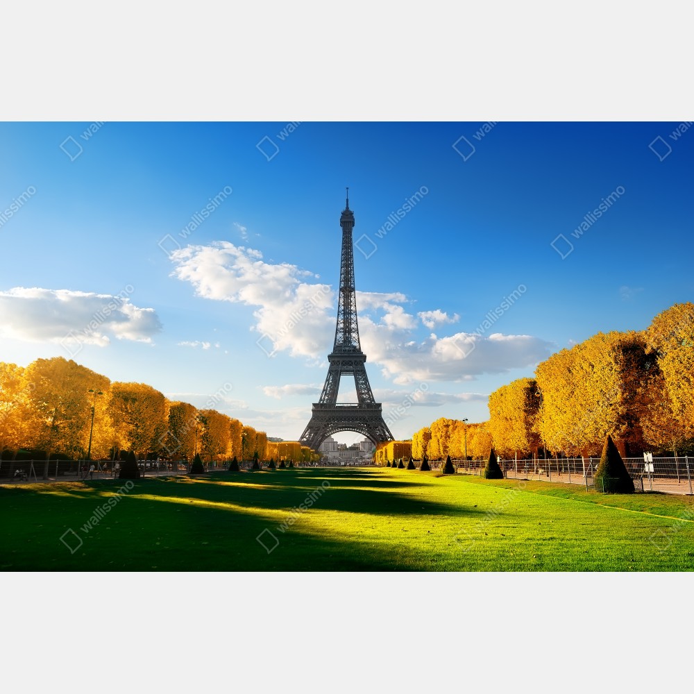Türaufkleber frühling am Champs de Mars, Eiffelturm, Paris – Wallnifity® Türaufkleber frühling am Champs de Mars, Eiffelturm, Paris – Wallnifity®