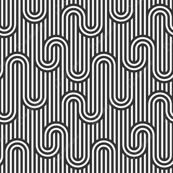 Türaufkleber schwarz-weiß geometrisches optisches muster – Wallnifity® Türaufkleber schwarz-weiß geometrisches optisches muster – Wallnifity®