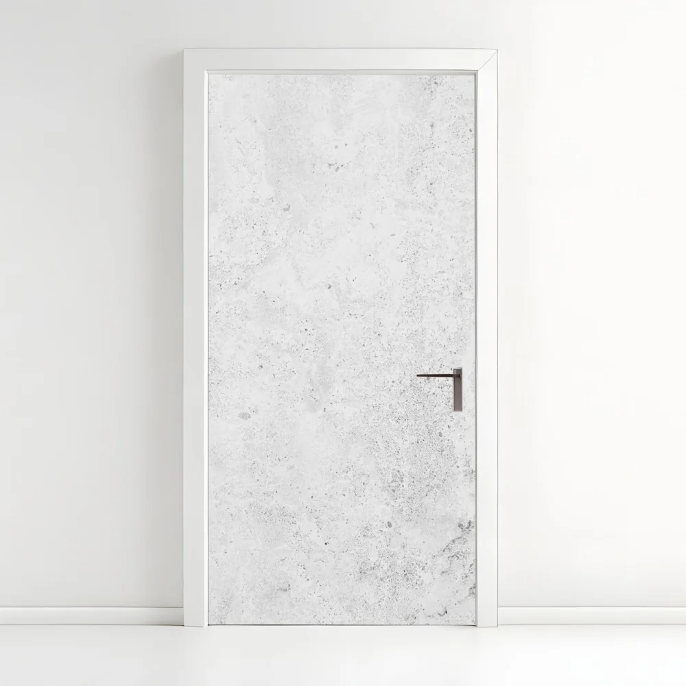 Türaufkleber graue betonwand textur – Wallnifity®