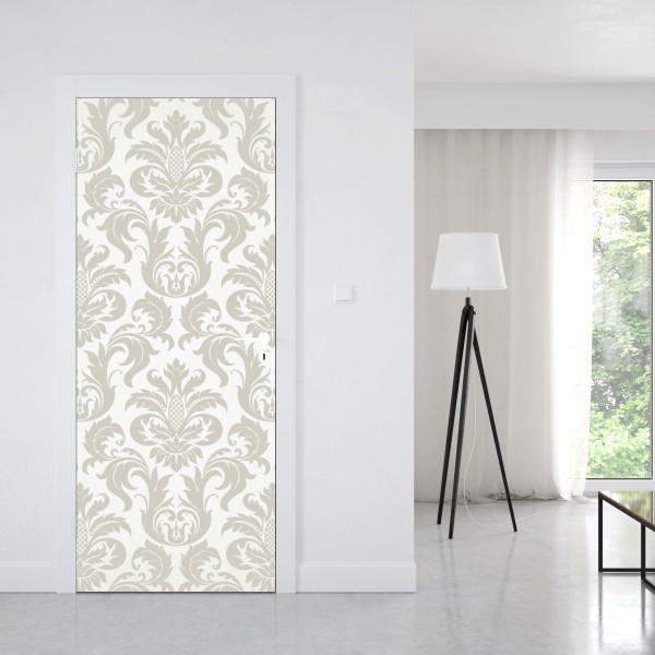 Türaufkleber lebhafte türkis und limetten aquarellspritzer – Wallnifity®
