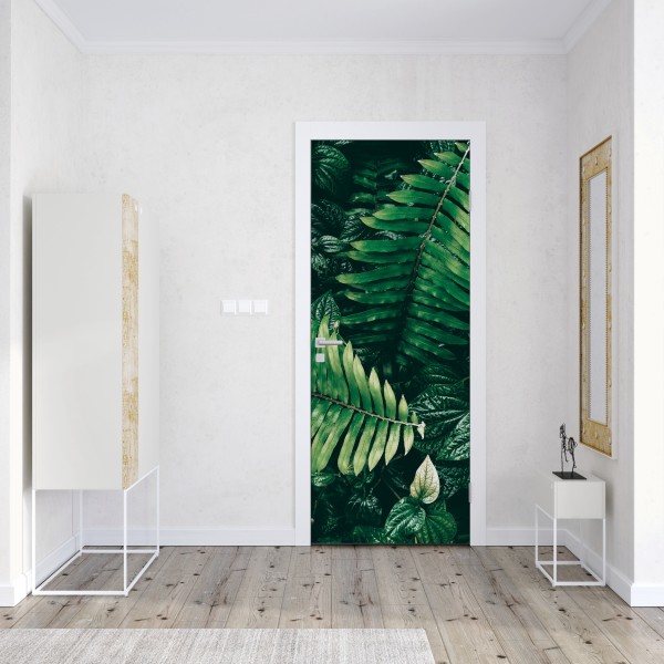 Türaufkleber intime hände auf klaviertasten in monochrom – Wallnifity®