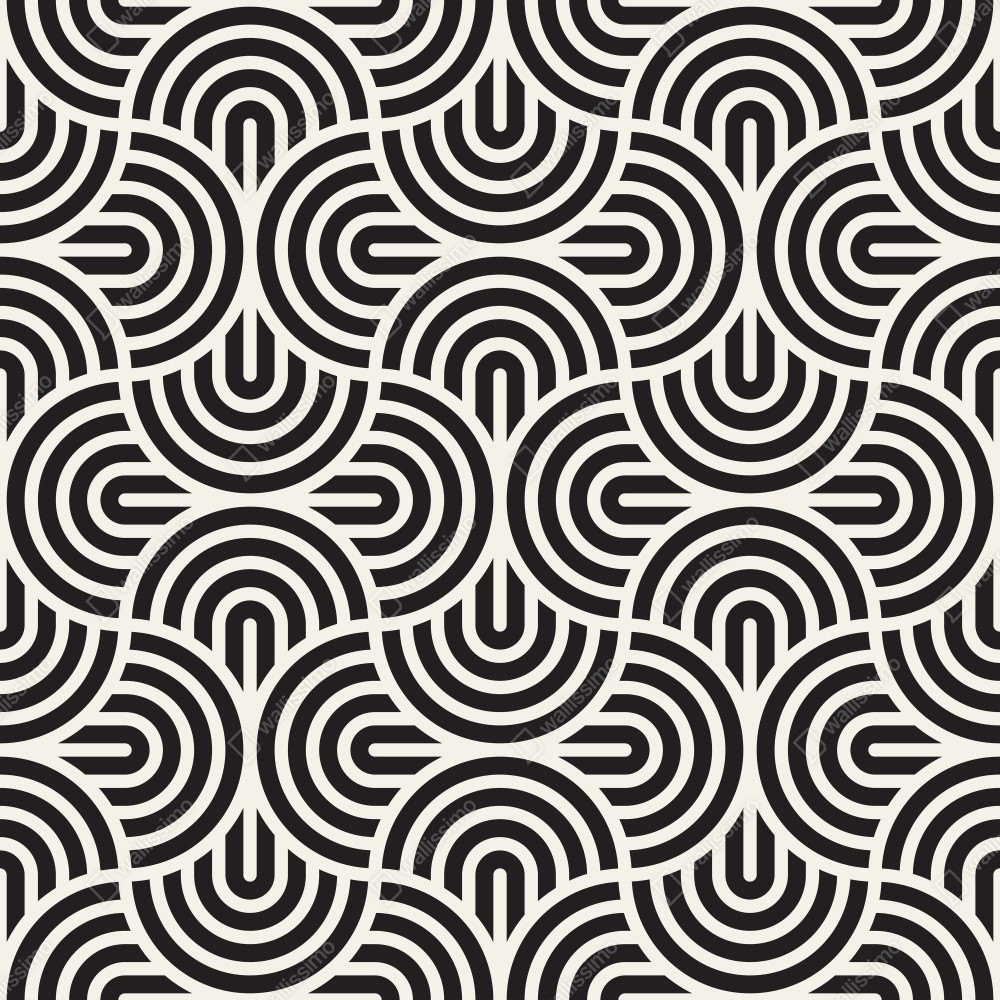 Türaufkleber schwarz-weiß geometrisches muster – Wallnifity® Türaufkleber schwarz-weiß geometrisches muster – Wallnifity®