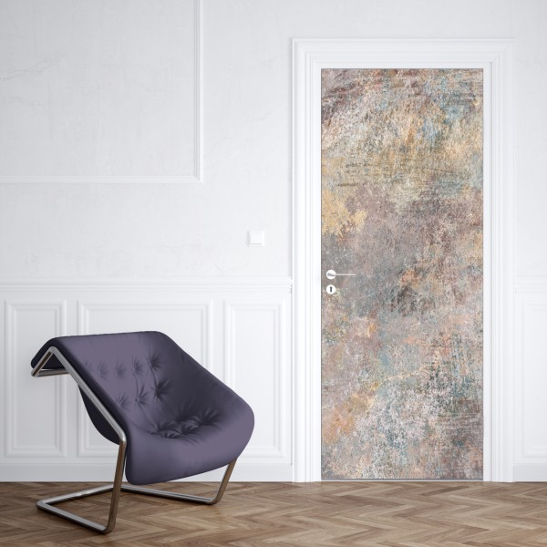 Türaufkleber subtile strukturierte abstraktion in warmen neutralen tönen – Wallnifity® Türaufkleber subtile strukturierte abstraktion in warmen neutralen tönen – Wallnifity®