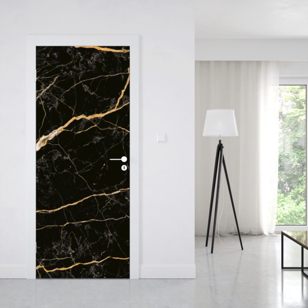 Türaufkleber skandinavische geometrische komposition – Wallnifity®