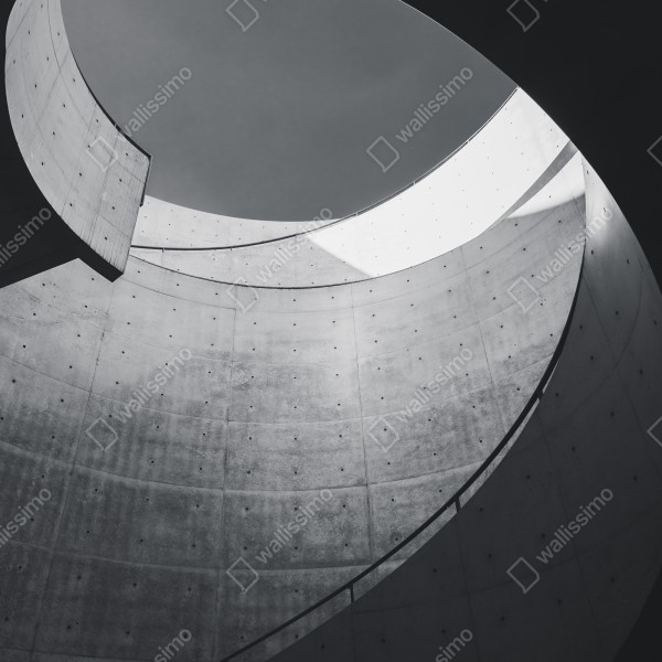 Tischaufkleber und Schreibtischaufkleber geschwungene beton-spiraltreppe – Wallnifity® Tischaufkleber und Schreibtischaufkleber geschwungene beton-spiraltreppe – Wallnifity®