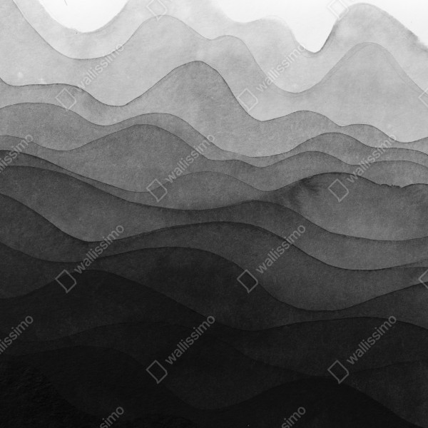 Tischaufkleber und Schreibtischaufkleber monochrome geschichtete berge – Wallnifity® Tischaufkleber und Schreibtischaufkleber monochrome geschichtete berge – Wallnifity®