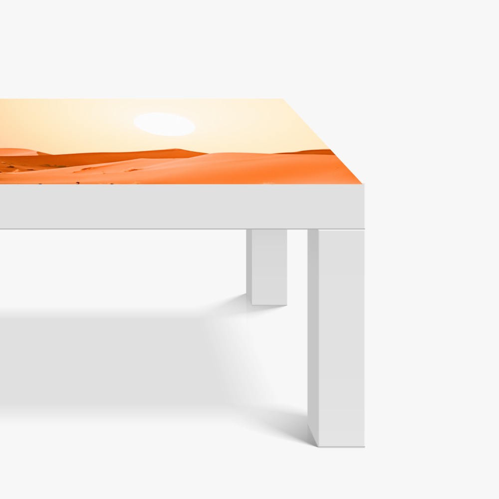 Tischaufkleber und Schreibtischaufkleber karawane von kamelen in der wüste bei sonnenuntergang – Wallnifity® Tischaufkleber und Schreibtischaufkleber karawane von kamelen in der wüste bei sonnenuntergang – Wallnifity®
