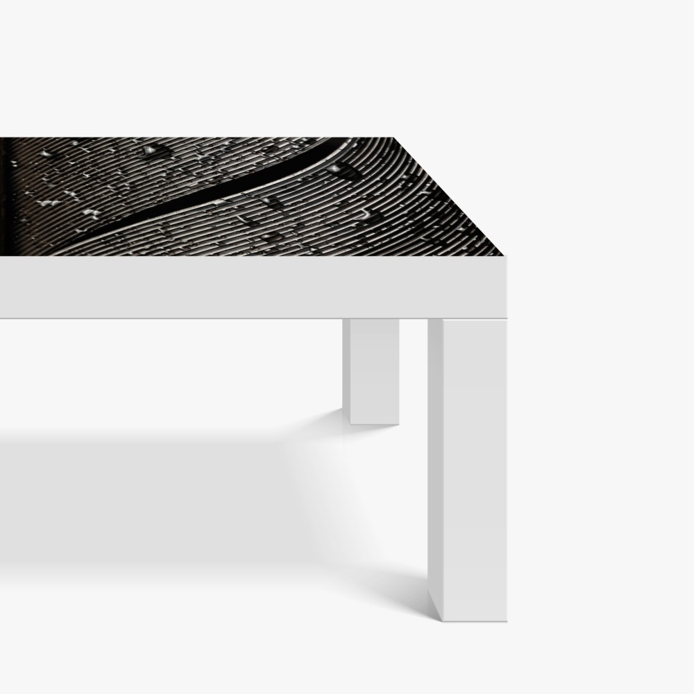 Tischaufkleber und Schreibtischaufkleber monochrome feder mit wassertropfen – Wallnifity® Tischaufkleber und Schreibtischaufkleber monochrome feder mit wassertropfen – Wallnifity®