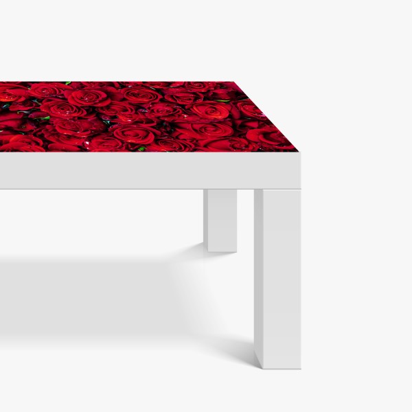 Tischaufkleber und Schreibtischaufkleber rosa orchideen spiegelung – Wallnifity®
