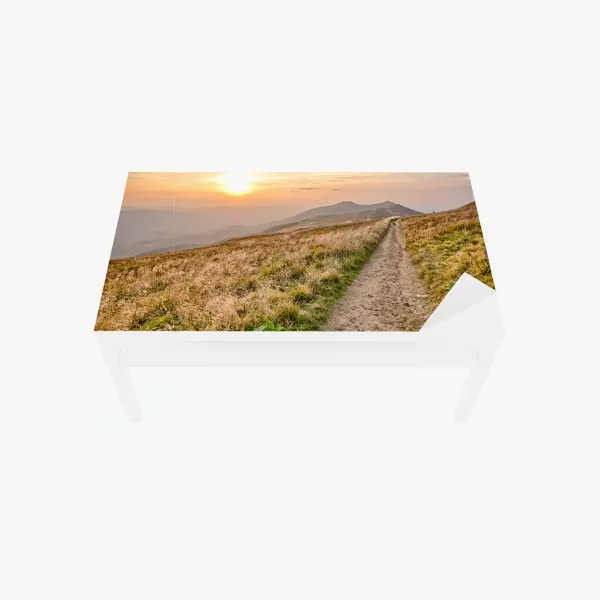 Tischaufkleber und Schreibtischaufkleber ruhige wolkenlandschaft aus der luft – Wallnifity®