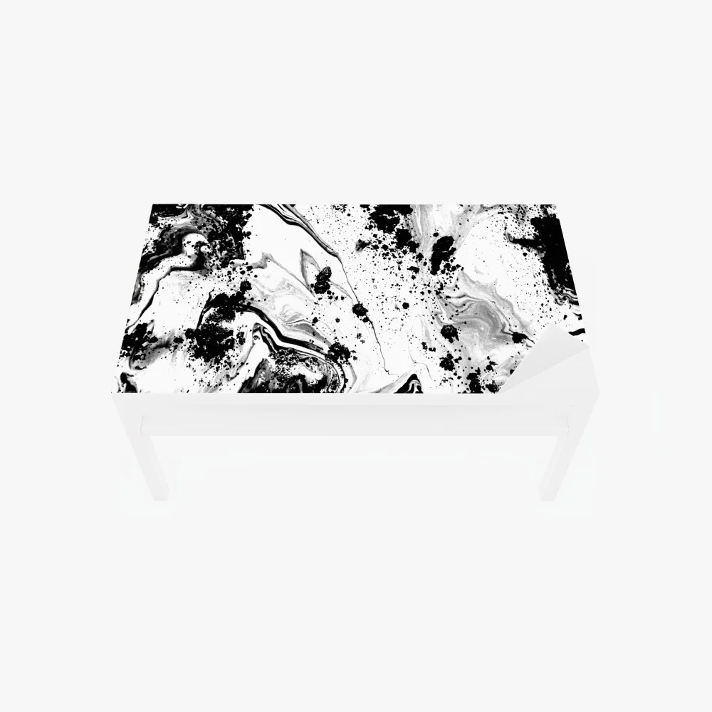 Tischaufkleber und Schreibtischaufkleber monochromes marmormuster abstrakt – Wallnifity® Tischaufkleber und Schreibtischaufkleber monochromes marmormuster abstrakt – Wallnifity®