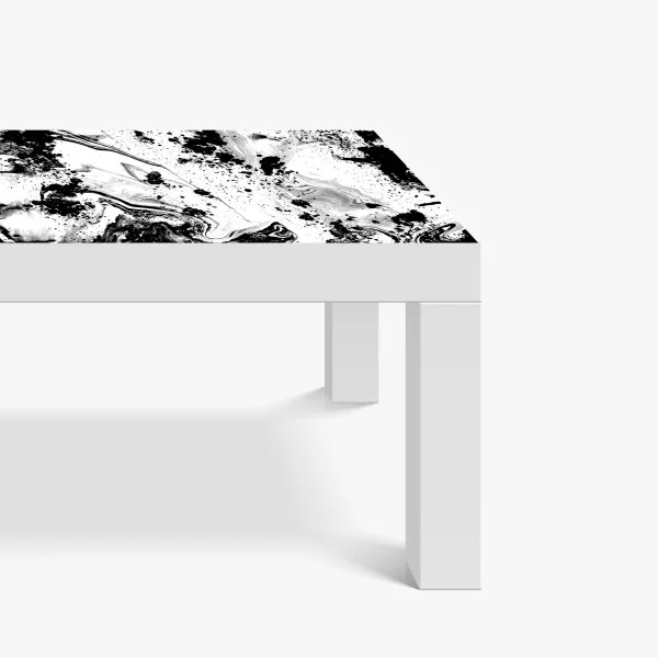 Tischaufkleber und Schreibtischaufkleber monochromes marmormuster abstrakt – Wallnifity® Tischaufkleber und Schreibtischaufkleber monochromes marmormuster abstrakt – Wallnifity®