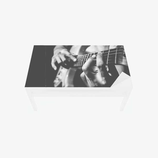 Tischaufkleber und Schreibtischaufkleber zarte löwenzahnsamen in monochrom – Wallnifity®