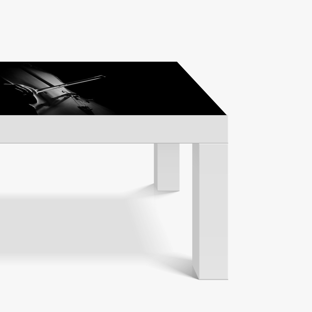 Tischaufkleber und Schreibtischaufkleber elegantes cello in monochrom – Wallnifity® Tischaufkleber und Schreibtischaufkleber elegantes cello in monochrom – Wallnifity®
