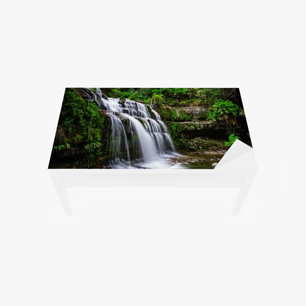 Tischaufkleber und Schreibtischaufkleber wasserfall Liffey Falls im üppigen Regenwald von Tasmanien – Wallnifity® Tischaufkleber und Schreibtischaufkleber wasserfall Liffey Falls im üppigen Regenwald von Tasmanien – Wallnifity®