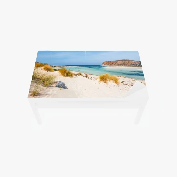Tischaufkleber und Schreibtischaufkleber lagune Balos, Kreta: türkisser traum – Wallnifity® Tischaufkleber und Schreibtischaufkleber lagune Balos, Kreta: türkisser traum – Wallnifity®