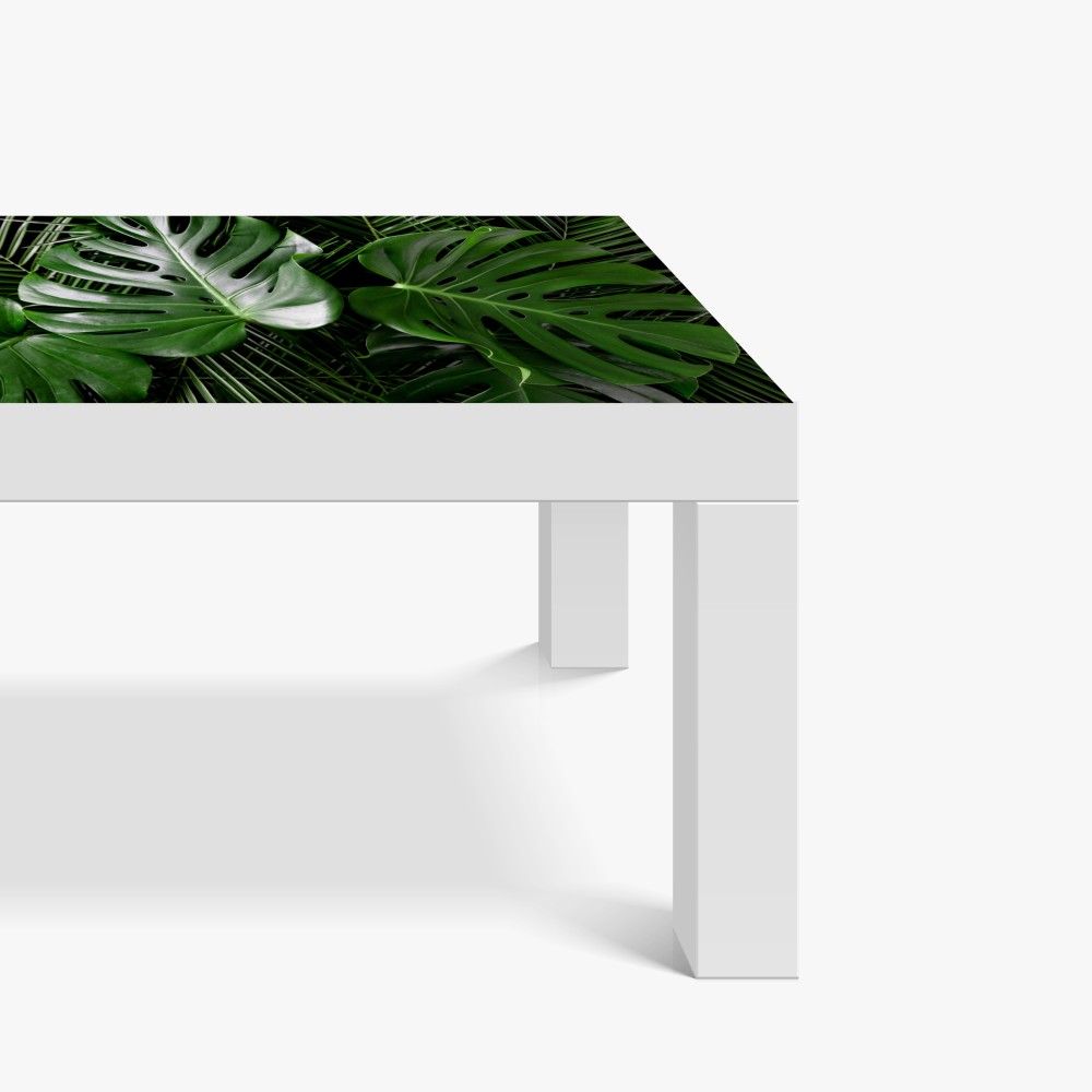 Tischaufkleber und Schreibtischaufkleber üppige monstera-blätter – Wallnifity® Tischaufkleber und Schreibtischaufkleber üppige monstera-blätter – Wallnifity®