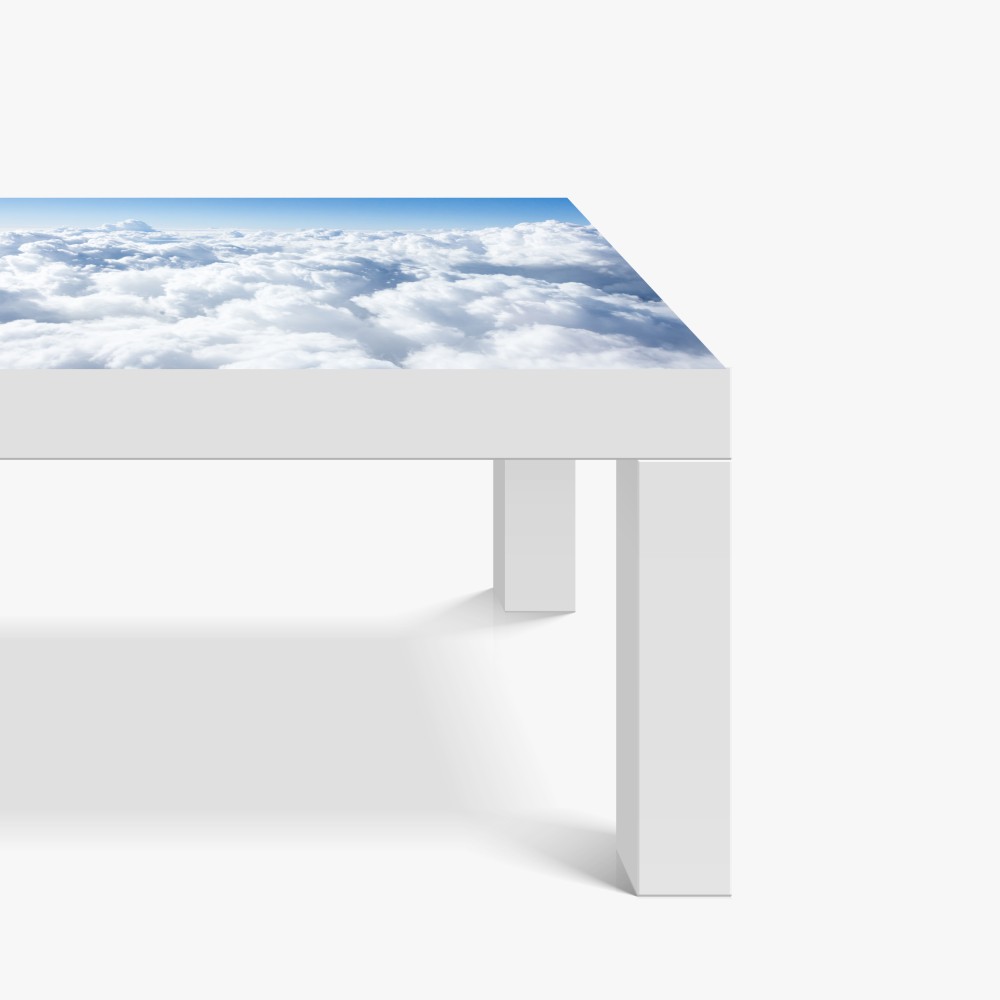 Tischaufkleber und Schreibtischaufkleber ruhige wolkenlandschaft aus der luft – Wallnifity® Tischaufkleber und Schreibtischaufkleber ruhige wolkenlandschaft aus der luft – Wallnifity®