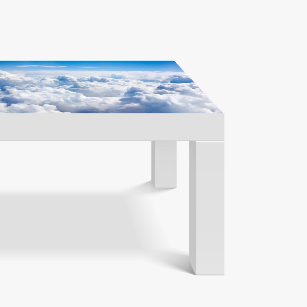 Tischaufkleber und Schreibtischaufkleber ruhige wolkenlandschaft am blauen himmel – Wallnifity® Tischaufkleber und Schreibtischaufkleber ruhige wolkenlandschaft am blauen himmel – Wallnifity®