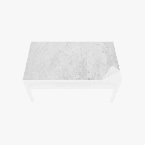 Tischaufkleber und Schreibtischaufkleber elegantes goldenes geometrisches blattmuster – Wallnifity®