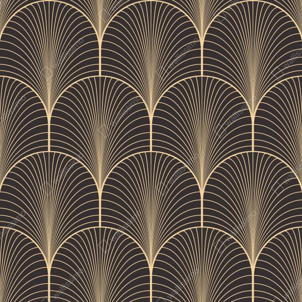 Tischaufkleber und Schreibtischaufkleber art deco goldenes fächermuster – Wallnifity® Tischaufkleber und Schreibtischaufkleber art deco goldenes fächermuster – Wallnifity®