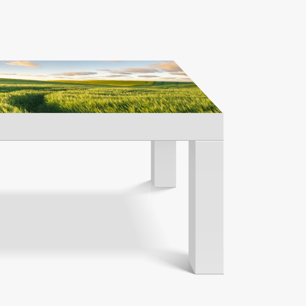Tischaufkleber und Schreibtischaufkleber ruhige grüne wiesen panorama – Wallnifity® Tischaufkleber und Schreibtischaufkleber ruhige grüne wiesen panorama – Wallnifity®